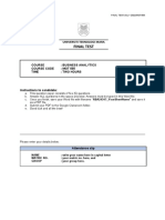 Mgt555 Final Test - July 2022