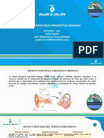 Capacitaciòn Fonoaudiologia Vertigo