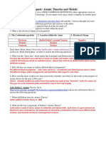 Webquest Scientists Atom Answers