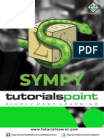 Sympy Tutorial