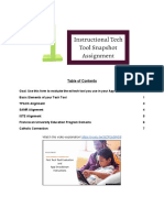 Kuusela - First Instructional Tech Tool Evaluation Snapshot Fa22