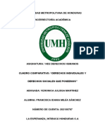 Cuadro Comparativo Derechos Individuales y Sociales