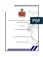 Comissário 135902 José Maurício - Licenças de Uso e Porte de Arma Da Classe C e D e A Atividade Venatória. Uma Perspetiva Transversal