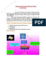 GPS and GSM Based Vehicle Tracking System