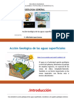 Acción Geológica de Las Aguas Superficiales