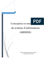 Conception Et Modélisation Du Système D'informations (MERISE)