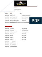 Jadwal Pertandingan New 1