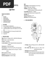 Manuals L LIG1052 B