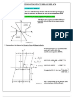 Testing of Distnce Relay Rel 670