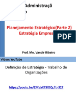 Aula 2-Planejamento Estratégico (Parte 2)