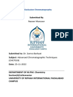 Size Exclusion Chromatography