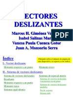 Vectores Deslizantes