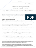 Gartner - Magic Quadrant For IT Service Management Tools-2021Q1