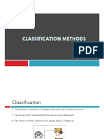 Classification (NaiveBayes KNN SVM DecisionTrees)