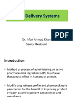 Drug Delivery Systems