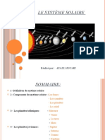 Le Système Solaire