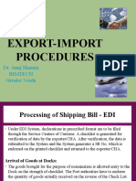 Export-Import Procedures