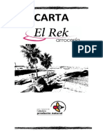 Carta El Rek Otono 22