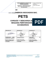 PETS Carga y Descarga Equipo y Accesorios