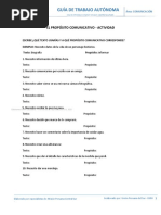 22 - Ficha de Trabajo Propósito Comunicativo