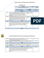 Planificación Curricular Anual Bases Curriculares Priorizadas 2023