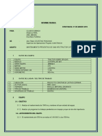 Modelo Formato de Informe Tecnico