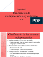 Cap10 (Planificación de Multiprocesasdores y de Tiempo Real)