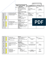 Annual Schedule Template Level 3