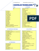 Lexique - Les Nouvelles Technologies