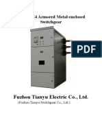 Fuzhou Tianyu Electric Co., LTD.: KYN31-24 Armored Metal-Enclosed Switchgear