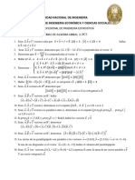 Problemas de Algebra Lineal - PC3