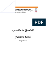 Apostila de Qui-200 Versao 2019