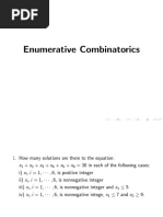 Enumerative Combinatorics Slide