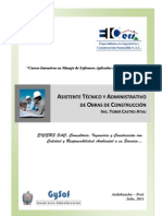 Asistente Técnico de Obra de Construcción CURSO Parte03