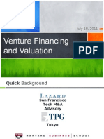 Financing and Valuing Your Startup 