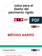 Semana 7 - Infografía - Métodos para El Diseño Del Pavimento Rígido - Método AASHTO