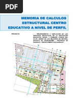 Estructuras A Nivel de Perfil Milagros de Matara