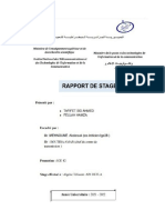 Rapport de Stage