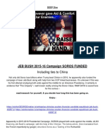 Jeb Bush Ties To CCP, Soros, & Baker Families