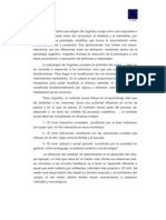 El Pensamiento Psicológico de Vygotsky