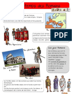12 Au Temps Des Romains - Corrigé 6P
