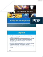 Chapter 1 - Computer Security Concepts