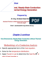 Chapter 2 A, Stedy State 1-D, Heat Conduction