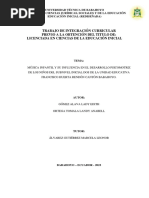 Trabajo de Integración Curricular Previo A La Obtención Del Titulo De: Licenciada en Ciencias de La Educación Inicial