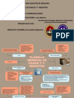 Planilla Mensual de Pagos y T-Registro (Mapa)