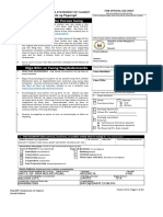 FORM 01 - SCC Statement of Claim