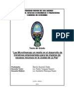 T-2017 Umsa Empresariales Mujeres Escasos Recursos