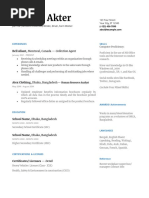 Resume D Category