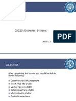 SQL DML - Insert Update Delete