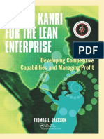 Hoshin Kanri For The Lean Enterprise Developing Competitive Capabilities and Managing Profit-Thomas L Jackson